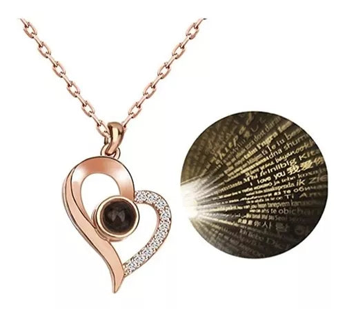 Collar AmorInfinito 100 Idiomas