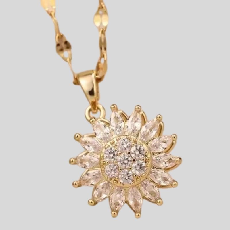 Collar Girasol Giratorio