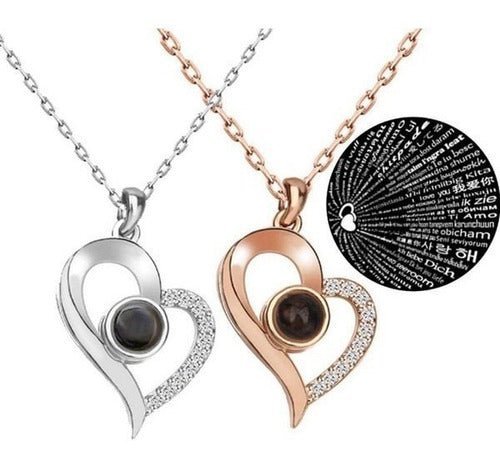 Collar AmorInfinito 100 Idiomas