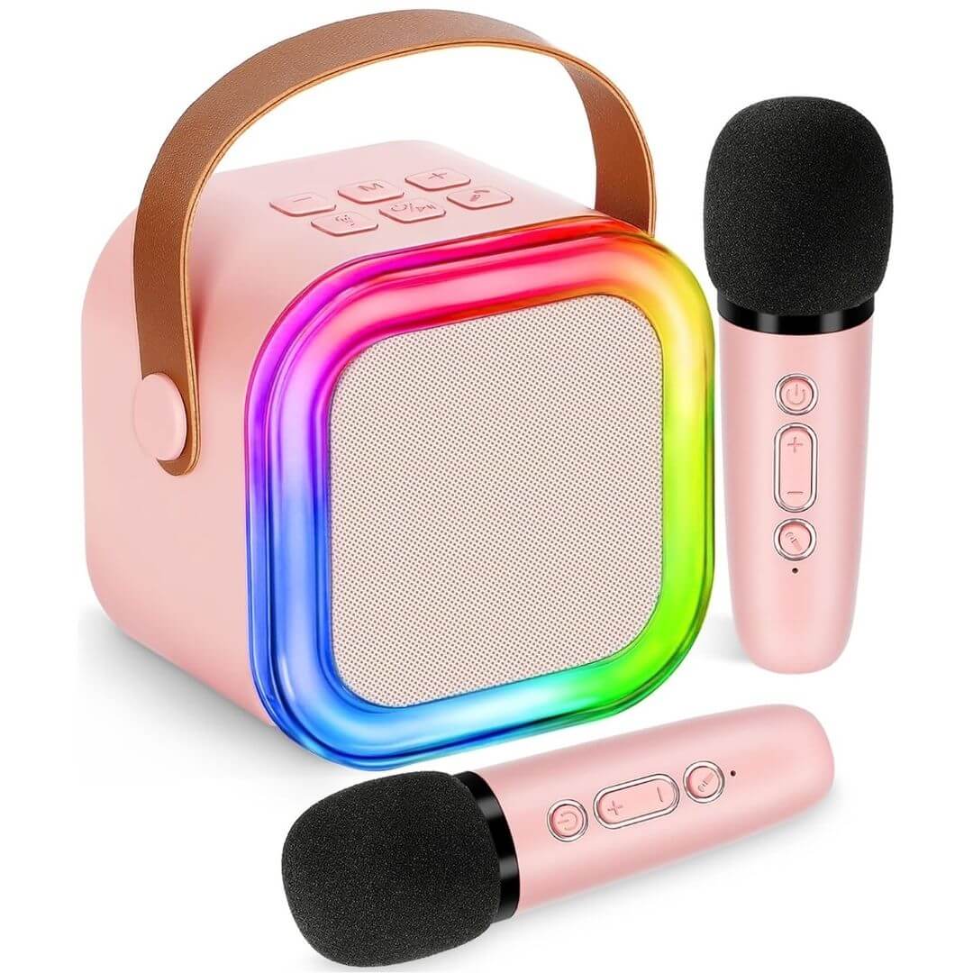 Parlante Karaoke Inalámbrico Portátil
