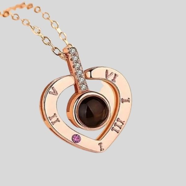 Collar Te amo Corazon en Caja de Regalo