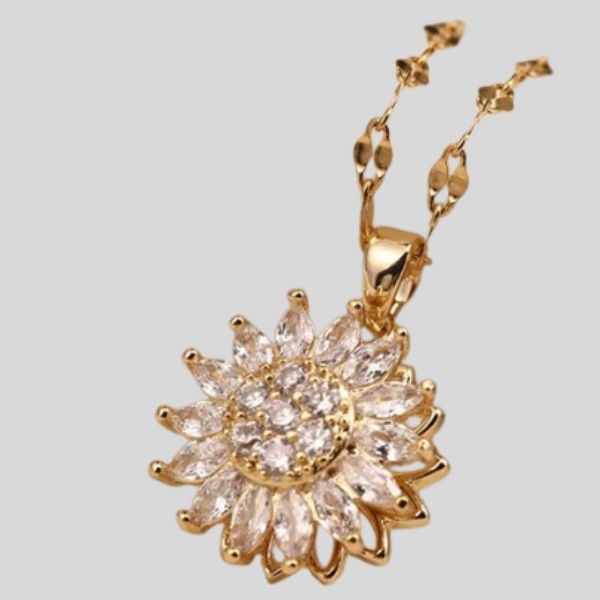 Collar Girasol Giratorio