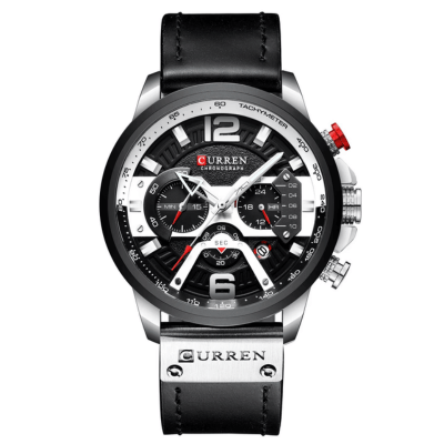 Reloj Curren 8329 Cronografo Cuero