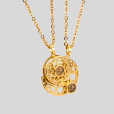 Collar Armonía Estelar Magnetico100 Idiomas en Caja de Regalo