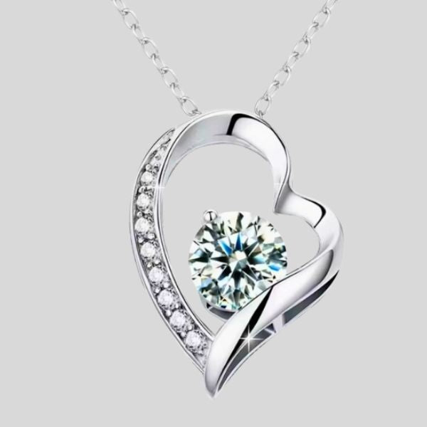Collar Corazón en Caja de Regalo
