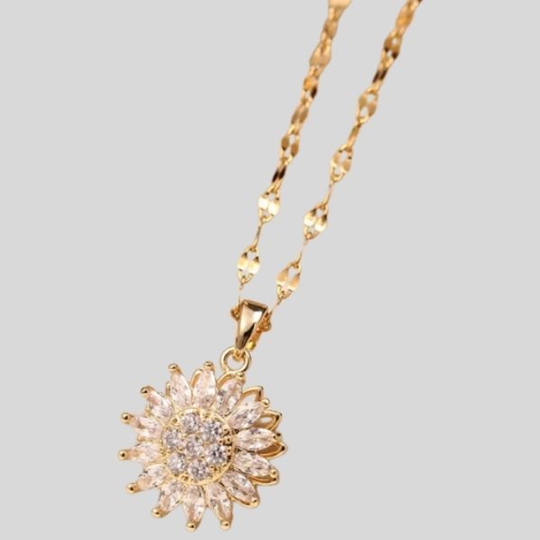 Collar Girasol Giratorio
