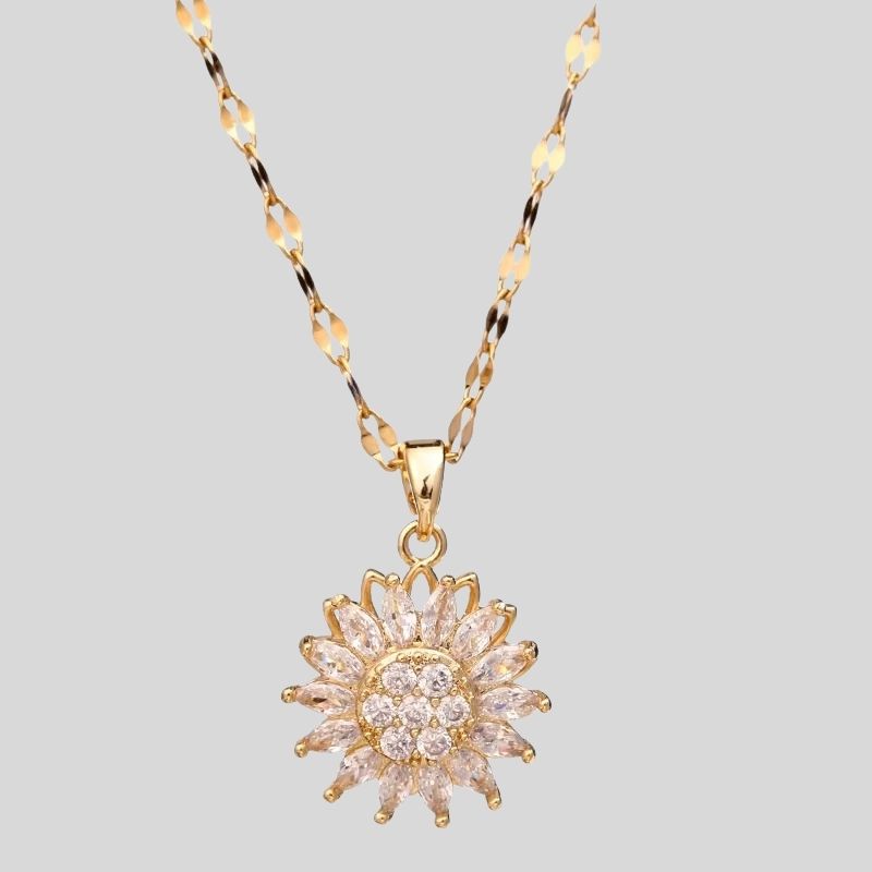 Collar Girasol Giratorio