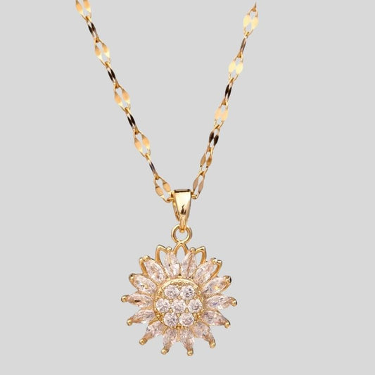 Collar Girasol Giratorio