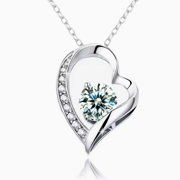 Collar Corazón en Caja de Regalo