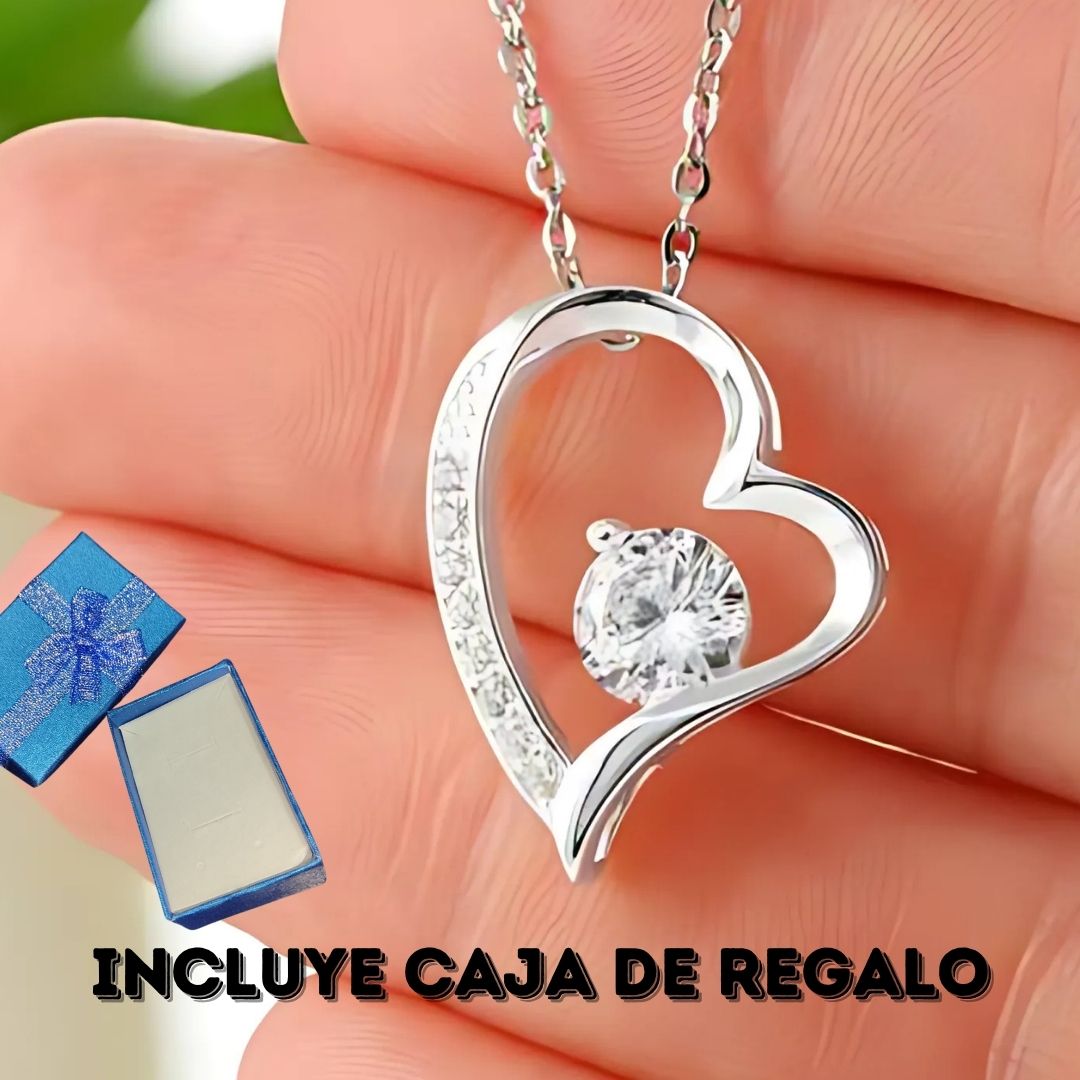 Collar Corazón en Caja de Regalo