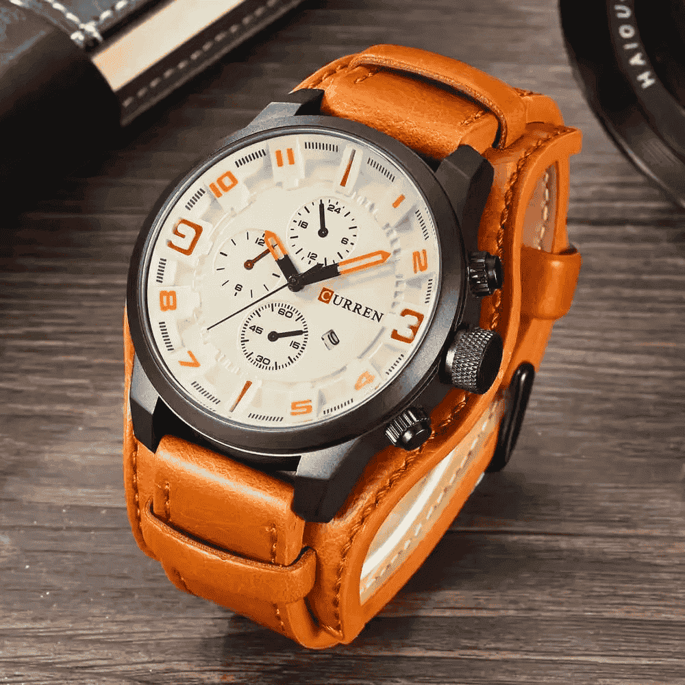 Reloj Curren 8225 en Cuero