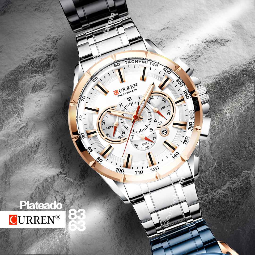 Reloj Curren 8363 Cuarzo Acero Inoxidable