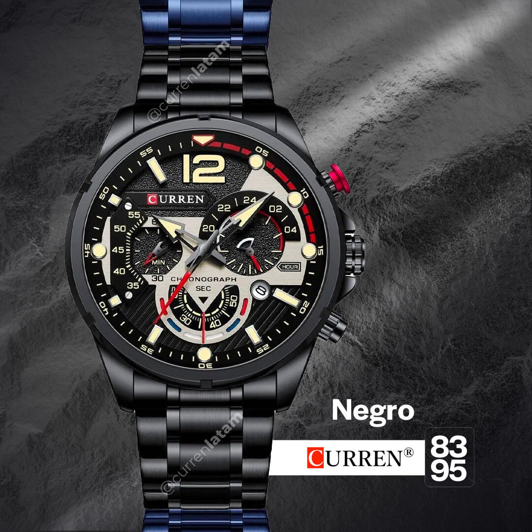 Reloj Curren 8395 Cronografos Acero Inoxidable