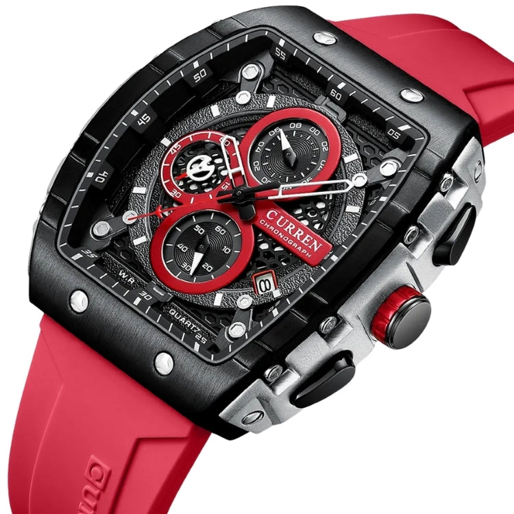 8442 Joyería - Reloj Curren 8442 Silicona Función Crono – Teshope